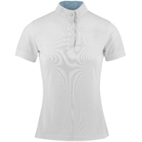 Polo mesh Equithème Betty Blanc Polo mesh Equithème Betty Blanc