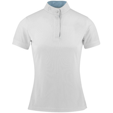 Polo mesh Equithème Betty Blanc Polo mesh Equithème Betty Blanc