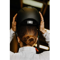 Barrette résille pour cheveux Equithème Filet Marron Barrette résille pour cheveux Equithème Filet Marron