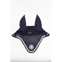 Bonnet Cheval Harcour Suzette Marine / rose Bleu