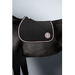 Tapis de selle Harcour Suze Noir / rose