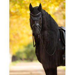 Bonnet anti-mouches LeMieux acoustique Essence Noir Bonnet anti-mouches LeMieux acoustique Essence Noir