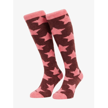Chaussettes LeMieux Fluffies Sasha Star Chaussettes LeMieux Fluffies Sasha Star
