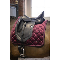 Tapis de selle Lami-Cell Galaxy Velvet Bordeaux