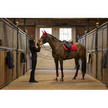 Tapis de selle Lami-Cell Luxin Rouge