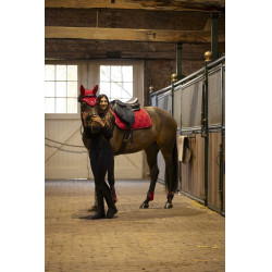 Tapis de selle Lami-Cell Luxin Rouge