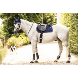 Tapis de selle Lami-Cell Luxin Bleu marine