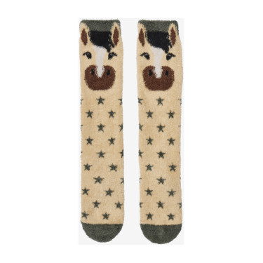 Chaussettes LeMieux Fluffy Character Dream Beige