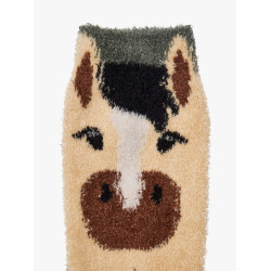 Chaussettes LeMieux Fluffy Character Dream Beige