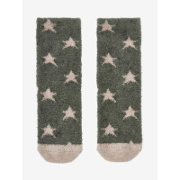 Chaussettes rayées Sabrina Mini LeMieux Amande Marron Chaussettes rayées Sabrina Mini LeMieux Amande Marron