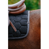 Tapis de selle Equithème Quadri Noir