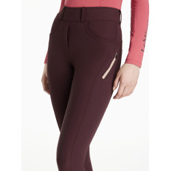 Legging LeMieux brossé Amy femme Damson Violet Legging LeMieux brossé Amy femme Damson Violet