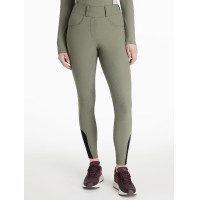 Legging LeMieux brossé Amy femme Rosemary Vert