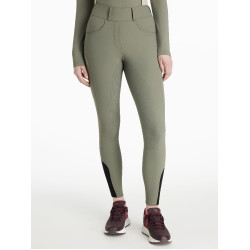 Legging LeMieux brossé Amy femme Rosemary Vert Legging LeMieux brossé Amy femme Rosemary Vert