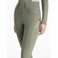 Legging LeMieux brossé Amy femme Rosemary Vert