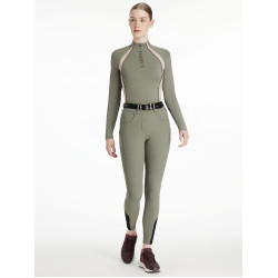 Legging LeMieux brossé Amy femme Rosemary Vert Legging LeMieux brossé Amy femme Rosemary Vert
