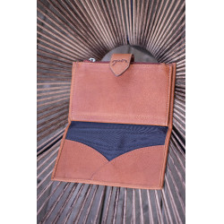 Portefeuille Pénélope Bertille Cognac Marron Portefeuille Pénélope Bertille Cognac Marron