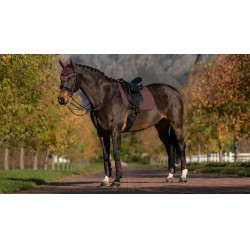 Tapis de dressage LeMieux Essence Square Damson Violet