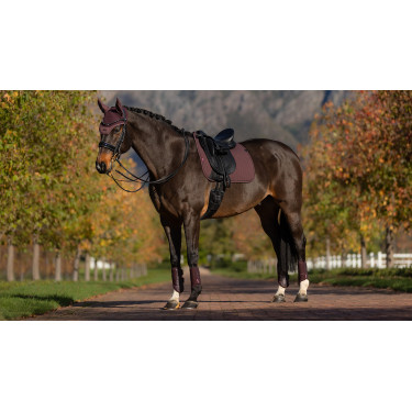 Tapis de dressage LeMieux Essence Square Damson Violet