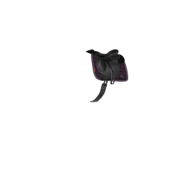 Tapis LeMieux Merino Loire Classic Dressage Square Juniper Violet Tapis LeMieux Merino Loire Classic Dressage Square Juniper Violet