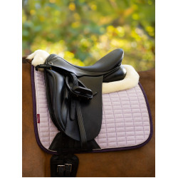 Tapis LeMieux Merino+ Suede Dressage Square Lilac Violet Tapis LeMieux Merino+ Suede Dressage Square Lilac Violet