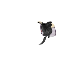 Tapis LeMieux Merino+ Suede Dressage Square Lilac Violet Tapis LeMieux Merino+ Suede Dressage Square Lilac Violet