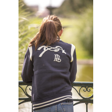 Sweat Pénélope University Marine / off white Bleu marine Sweat Pénélope University Marine / off white Bleu marine