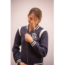 Sweat Pénélope University Marine / off white Bleu marine Sweat Pénélope University Marine / off white Bleu marine