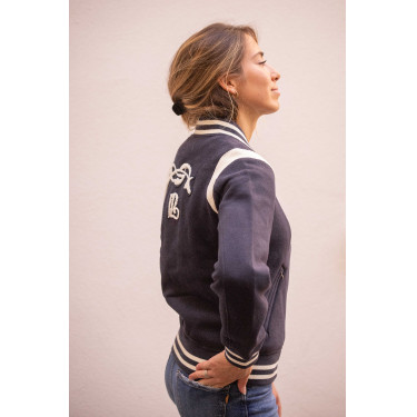 Sweat Pénélope University Marine / off white Bleu marine Sweat Pénélope University Marine / off white Bleu marine