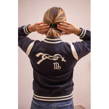 Sweat Pénélope University Marine / off white Bleu marine Sweat Pénélope University Marine / off white Bleu marine