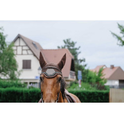 Bonnet chasse mouche Equithème Domino Cuivre Marron Bonnet chasse mouche Equithème Domino Cuivre Marron