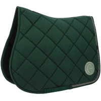 Tapis de selle Equithème Badge 2.0 Vert foncé Tapis de selle Equithème Badge 2.0 Vert foncé