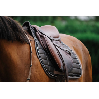 Tapis de selle Equithème Domino Cuivre Marron Tapis de selle Equithème Domino Cuivre Marron