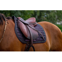 Tapis de selle Equithème Domino Violet Tapis de selle Equithème Domino Violet
