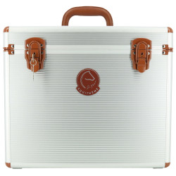 Coffre de pansage Equithème Je t'aime Argent