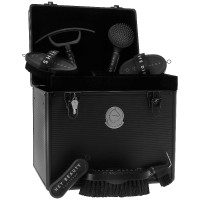 Coffre de pansage Equithème Je t'aime Amande Marron Coffre de pansage Equithème Je t'aime Amande Marron