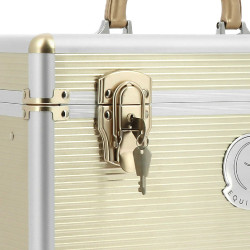 Coffre de pansage Equithème Je t'aime Amande Marron Coffre de pansage Equithème Je t'aime Amande Marron