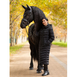 Doudoune matelassé longue LeMieux imperméable Hayley Noir Doudoune matelassé longue LeMieux imperméable Hayley Noir