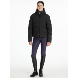 Manteau d’équitation Young Rider LeMieux imperméable Daisy Noir