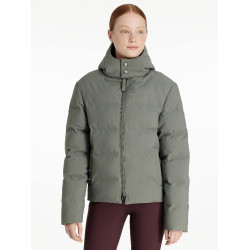 Manteau d’équitation Young Rider LeMieux imperméable Daisy Rosemary Vert