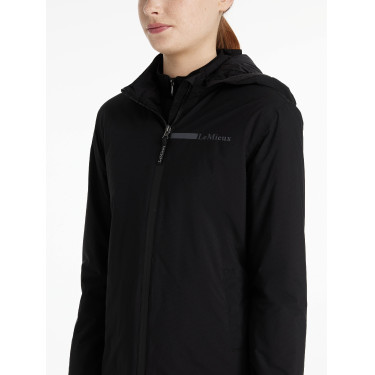 Manteau d'équitation Young Rider LeMieux imperméable Thea Noir Manteau d'équitation Young Rider LeMieux imperméable Thea Noir
