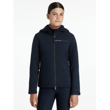 Manteau d'équitation Young Rider LeMieux imperméable Thea Marine Bleu marine