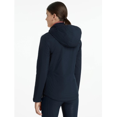 Manteau d'équitation Young Rider LeMieux imperméable Thea Marine Bleu marine