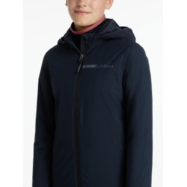 Manteau d'équitation Young Rider LeMieux imperméable Thea Marine Bleu marine