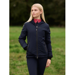 Manteau d'équitation Young Rider LeMieux imperméable Thea Marine Bleu marine