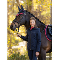 Manteau d'équitation Young Rider LeMieux imperméable Thea Marine Bleu marine