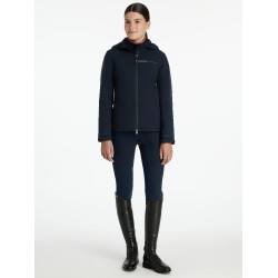 Manteau d'équitation Young Rider LeMieux imperméable Thea Marine Bleu marine