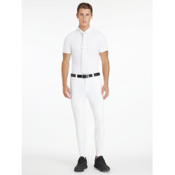 Pantalon d’équitation LeMieux fond silicone Sports homme Blanc