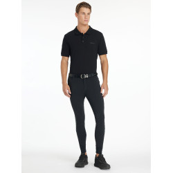 Pantalon d’équitation LeMieux fond silicone Sports homme Amande Marron Pantalon d’équitation LeMieux fond silicone Sports homme Amande Marron