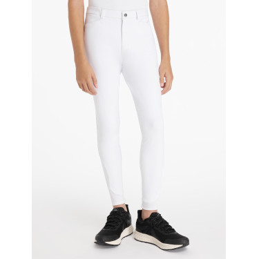 Pantalon d'équitation Young Rider LeMieux Sport garçon Blanc Pantalon d'équitation Young Rider LeMieux Sport garçon Blanc